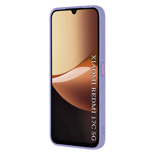 Capa para Xiaomi Redmi 17C 5G, Techsuit, SoftFlex, Roxo-claro