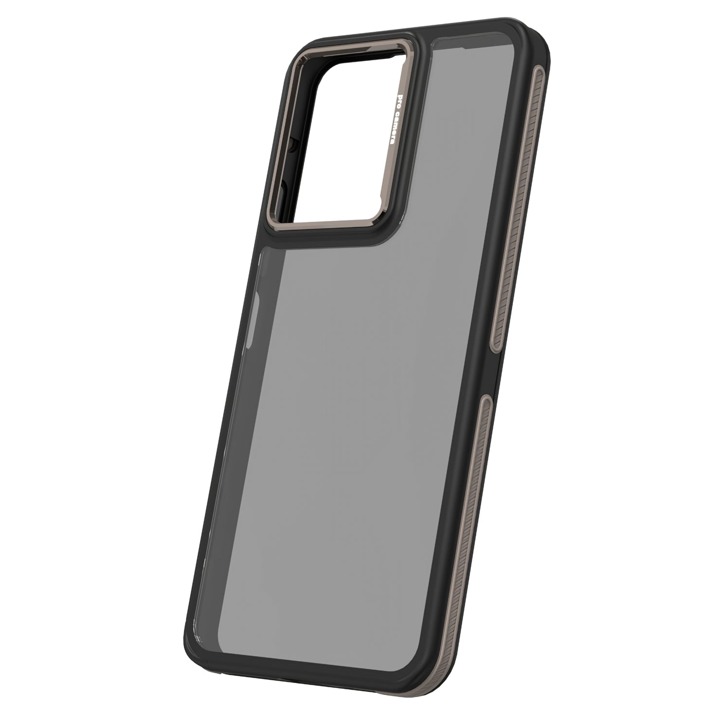 Capa para Xiaomi Poco M6 / Redmi 13C 5G, OEM, Crystal Black, Cinzento