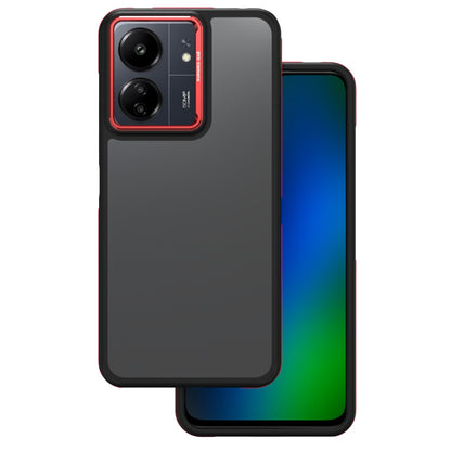 Capa para Xiaomi Poco M6 / Redmi 13C 5G, OEM, Crystal Black, Rosa