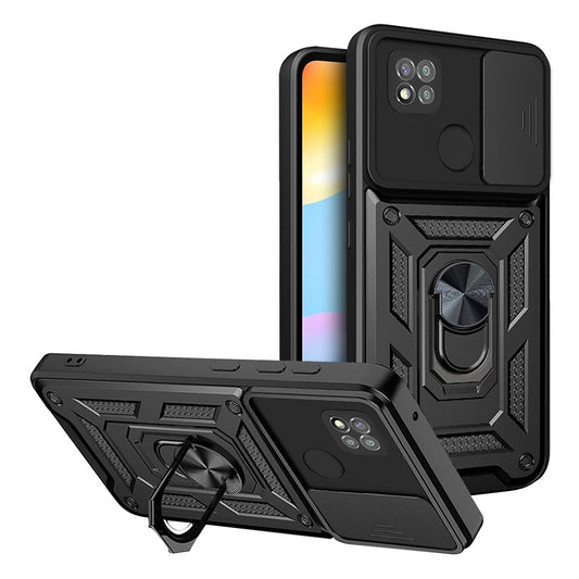 Capa para Xiaomi Redmi 9C NFC / 9C, Techsuit, CamShield, Preta