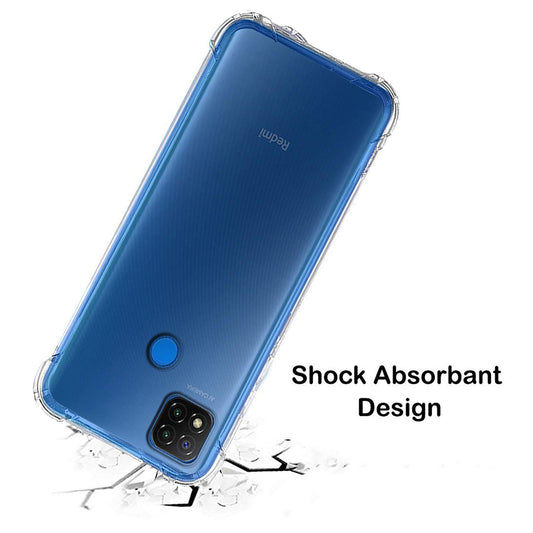 Capa para Xiaomi Redmi 9C NFC / 9C, Techsuit, Transparente à Prova de Choques