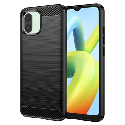 Capa para Xiaomi Redmi A2 / A1, Techsuit, Carbono, Preta