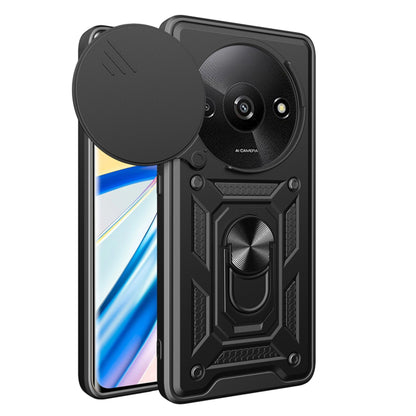 Capa para Xiaomi Redmi A3x / A3, Techsuit, CamShield, Preta
