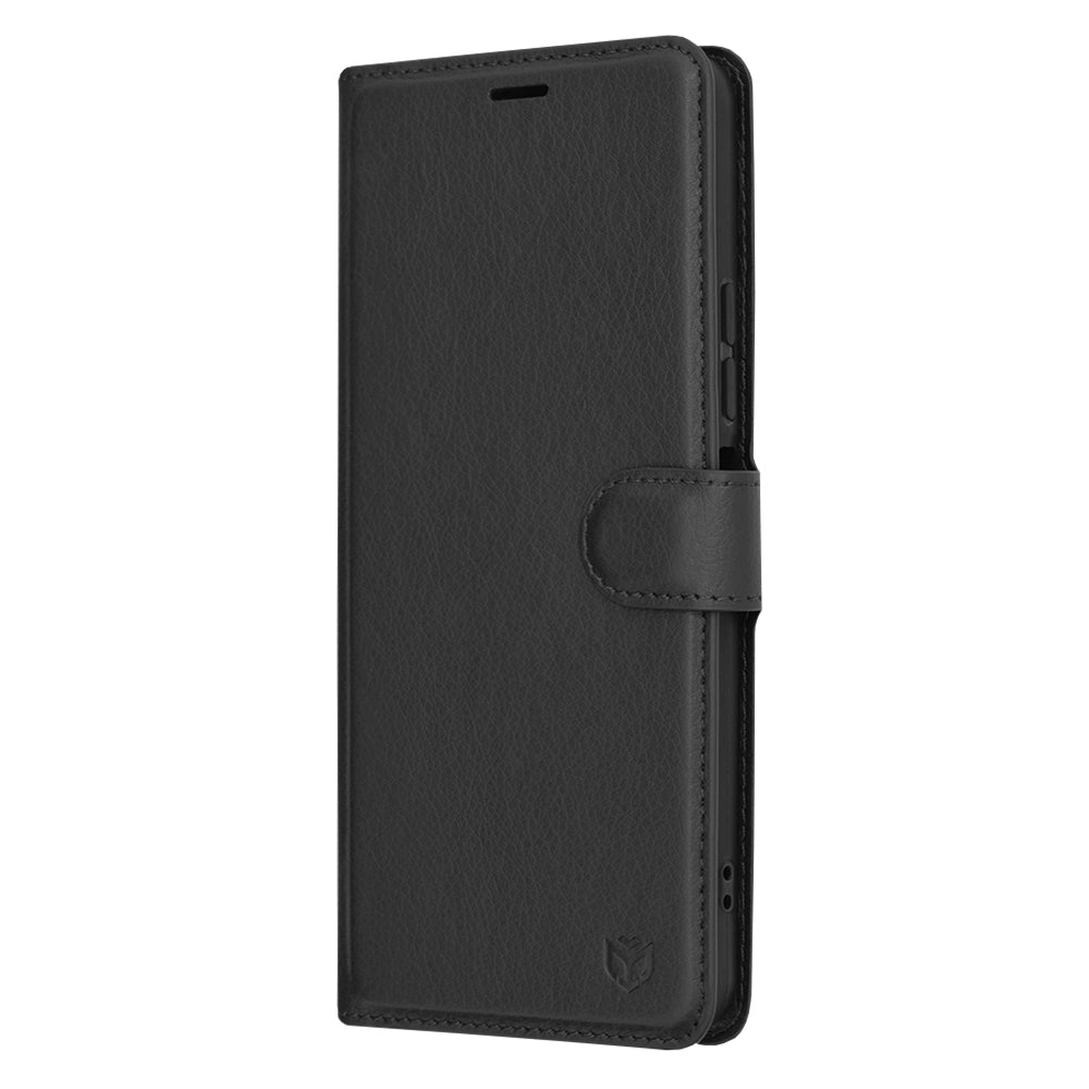 Capa para Xiaomi Redmi A3x / A3, Techsuit, Leather Folio, Preta