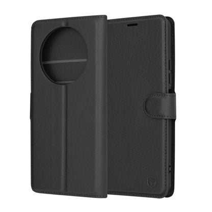 Capa para Xiaomi Redmi A3x / A3, Techsuit, Leather Folio, Preta