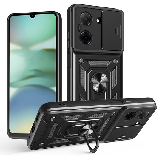 Capa para Xiaomi Redmi A5 4G (Regional), Techsuit, CamShield, Preta