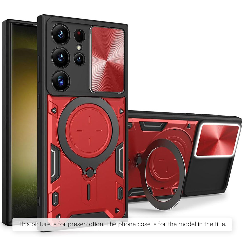Capa para Xiaomi Redmi A5 4G (Standard), Techsuit, CamGuard Pro, Vermelha