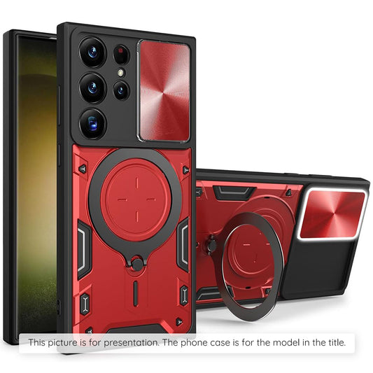 Capa para Xiaomi Redmi A5 4G (Standard), Techsuit, CamGuard Pro, Vermelha