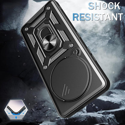 Capa para Xiaomi Redmi A5 4G (Standard), Techsuit, CamShield, Preta