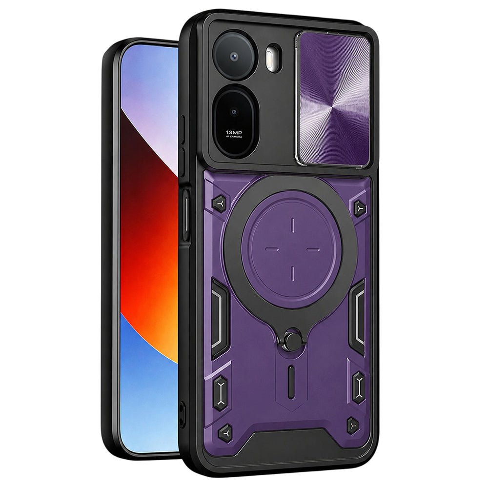 Capa para Xiaomi Redmi A7 Pro 4G, Techsuit, CamGuard Pro, Roxo