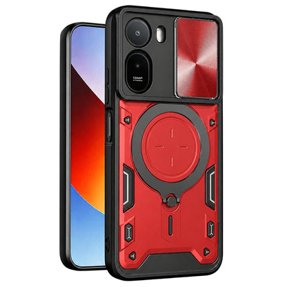 Capa para Xiaomi Redmi A7 Pro 4G, Techsuit, CamGuard Pro, Vermelha