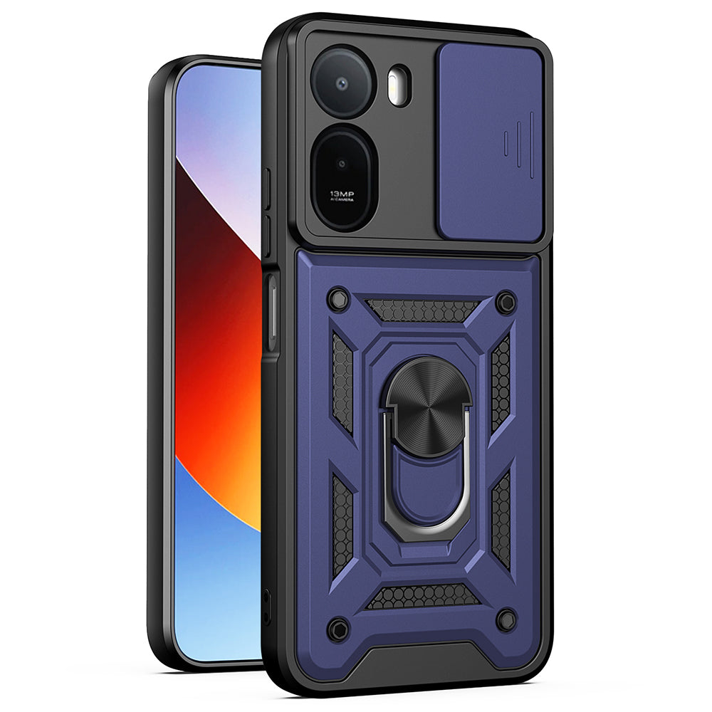 Capa para Xiaomi Redmi A7 Pro 4G, Techsuit, CamShield, Azul