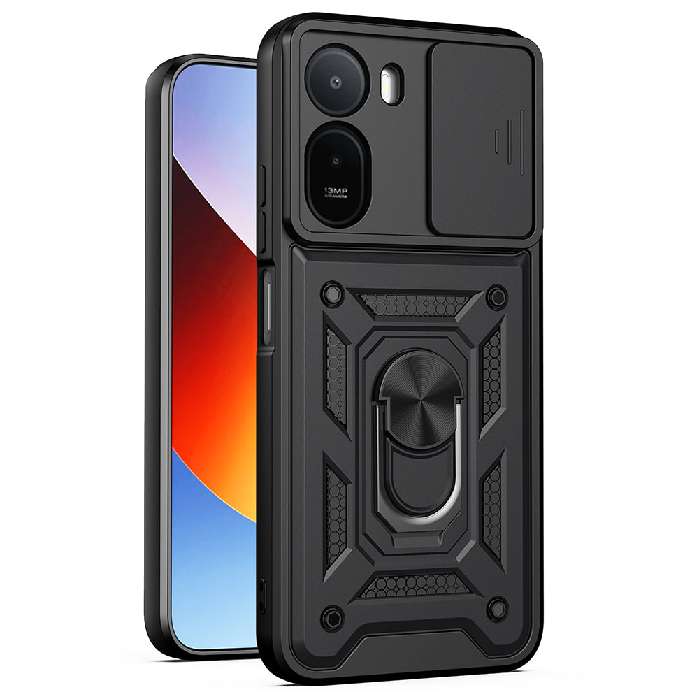 Capa para Xiaomi Redmi A7 Pro 4G, Techsuit, CamShield, Preta