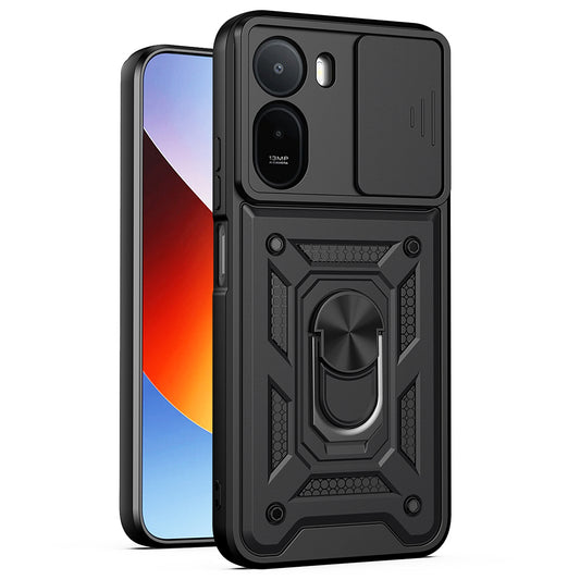 Capa para Xiaomi Redmi A7 Pro 4G, Techsuit, CamShield, Preta