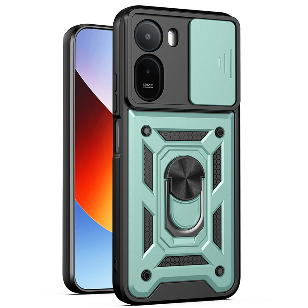 Capa para Xiaomi Redmi A7 Pro 4G, Techsuit, CamShield, Verde