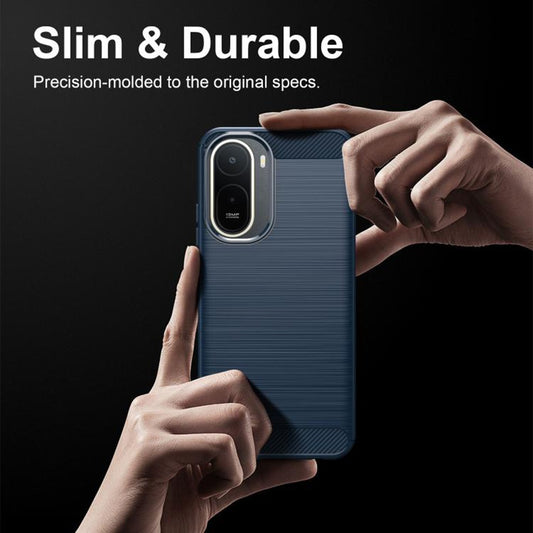 Capa para Xiaomi Redmi A7 Pro 4G, Techsuit, Carbono, Azul