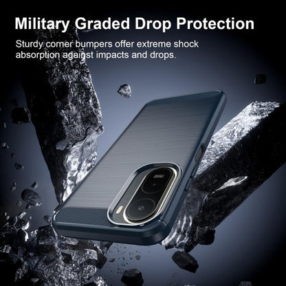 Capa para Xiaomi Redmi A7 Pro 4G, Techsuit, Carbono, Azul