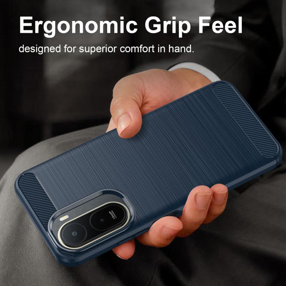 Capa para Xiaomi Redmi A7 Pro 4G, Techsuit, Carbono, Azul