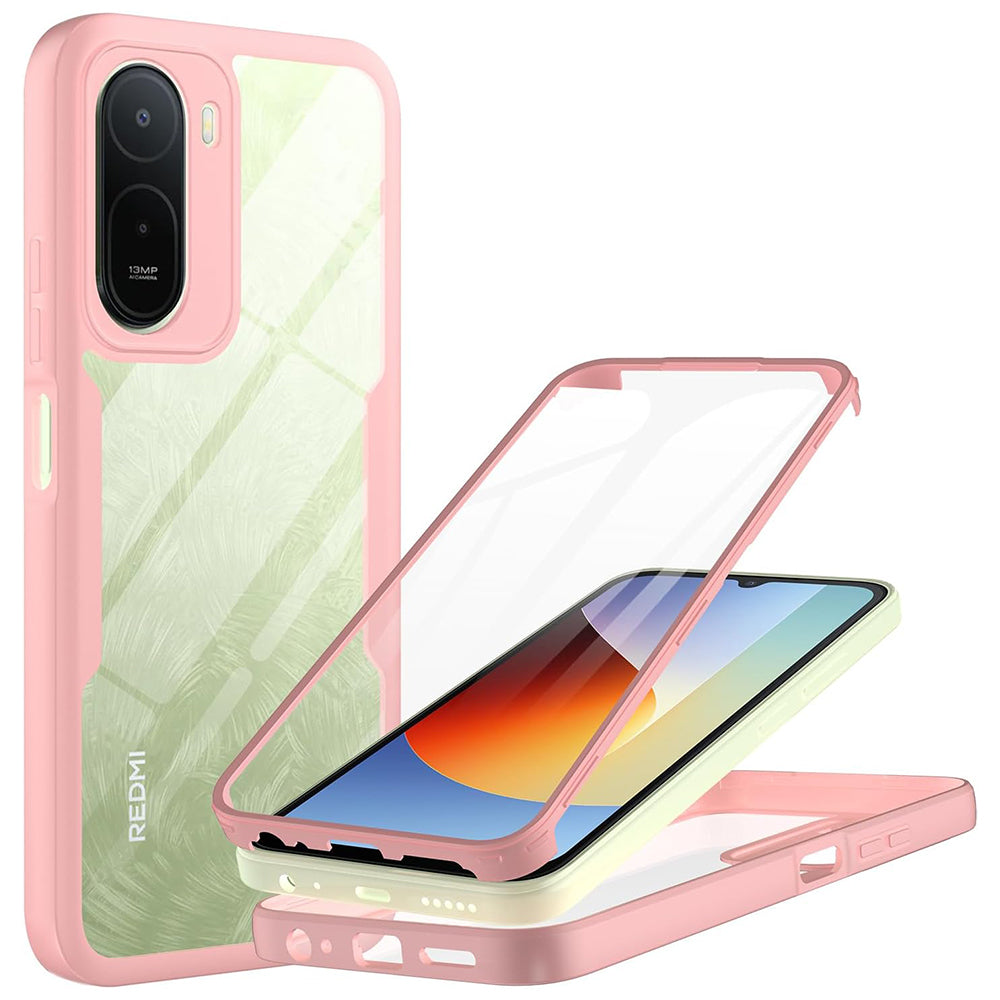 Capa para Xiaomi Redmi A7 Pro 4G, Techsuit, ColorVerse 360, Rosa