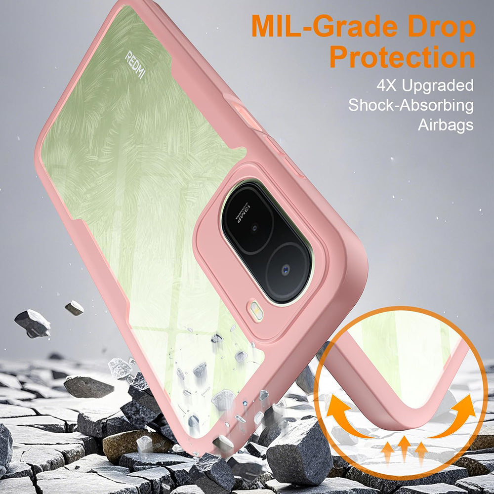 Capa para Xiaomi Redmi A7 Pro 4G, Techsuit, ColorVerse 360, Rosa
