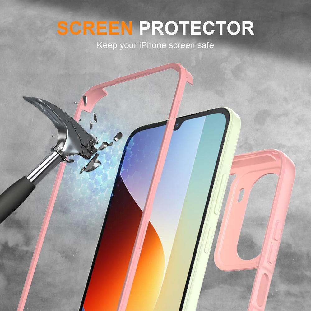 Capa para Xiaomi Redmi A7 Pro 4G, Techsuit, ColorVerse 360, Rosa