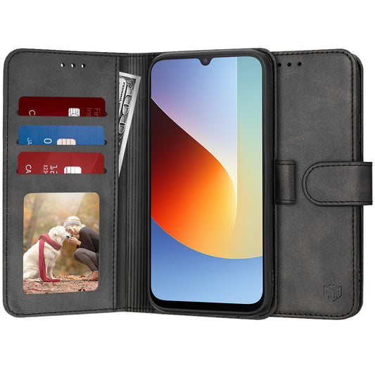 Capa para Xiaomi Redmi A7 Pro 4G, Techsuit, Diary Book, Preta