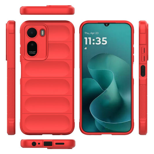 Capa para Xiaomi Redmi A7 Pro 4G, Techsuit, Magic Shield, Vermelha