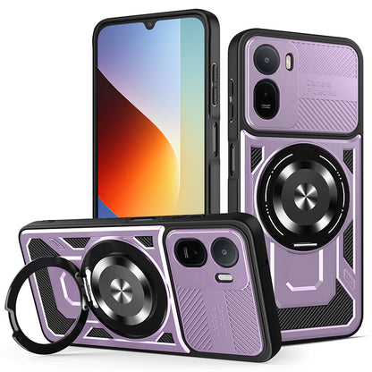 Capa para Xiaomi Redmi A7 Pro 4G, Techsuit, RuggedCam, Roxo