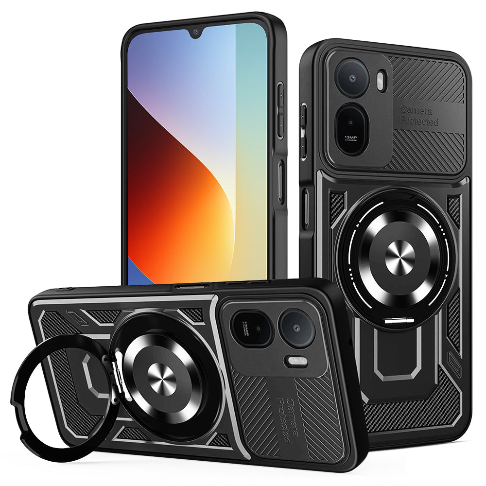 Capa para Xiaomi Redmi A7 Pro 4G, Techsuit, RuggedCam, Preta