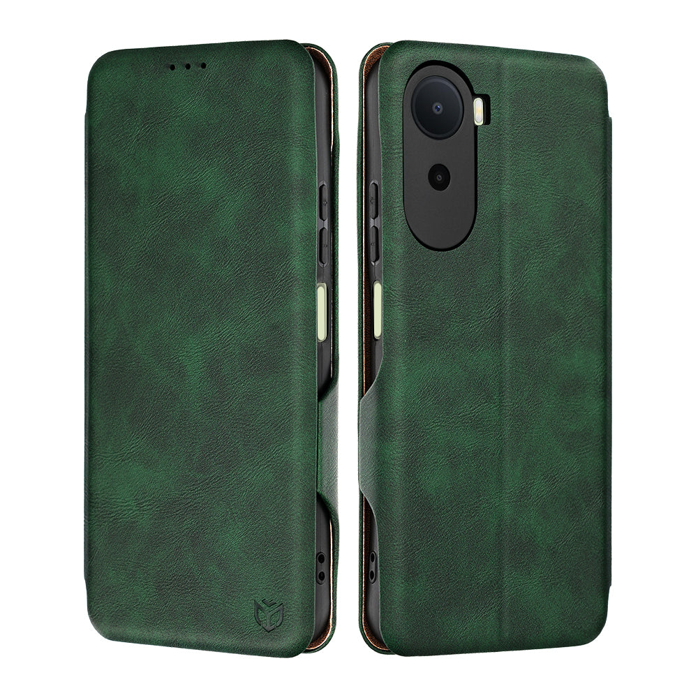 Capa para Xiaomi Redmi A7 Pro 4G, Techsuit, Safe Wallet Plus, Verde