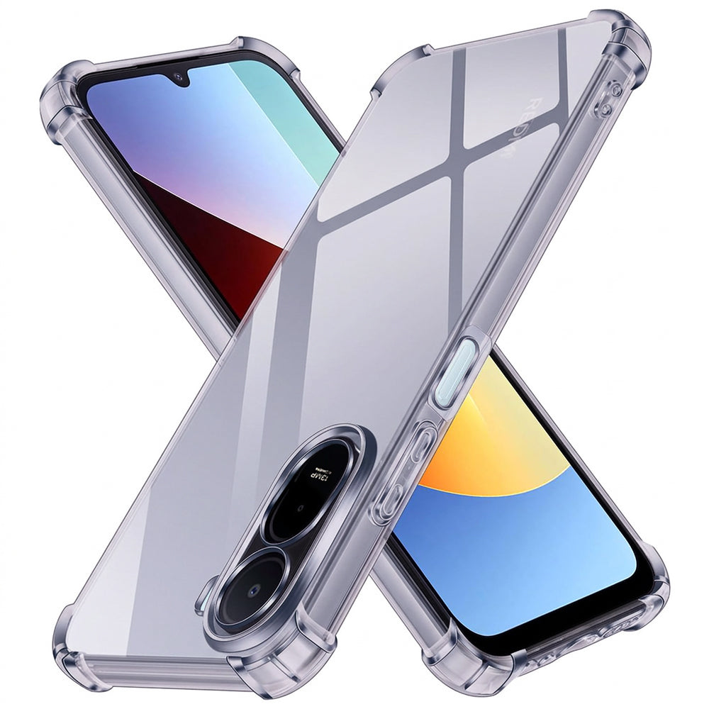 Capa para Xiaomi Redmi A7 Pro 4G, Techsuit, Transparente Antichoque, Fumada