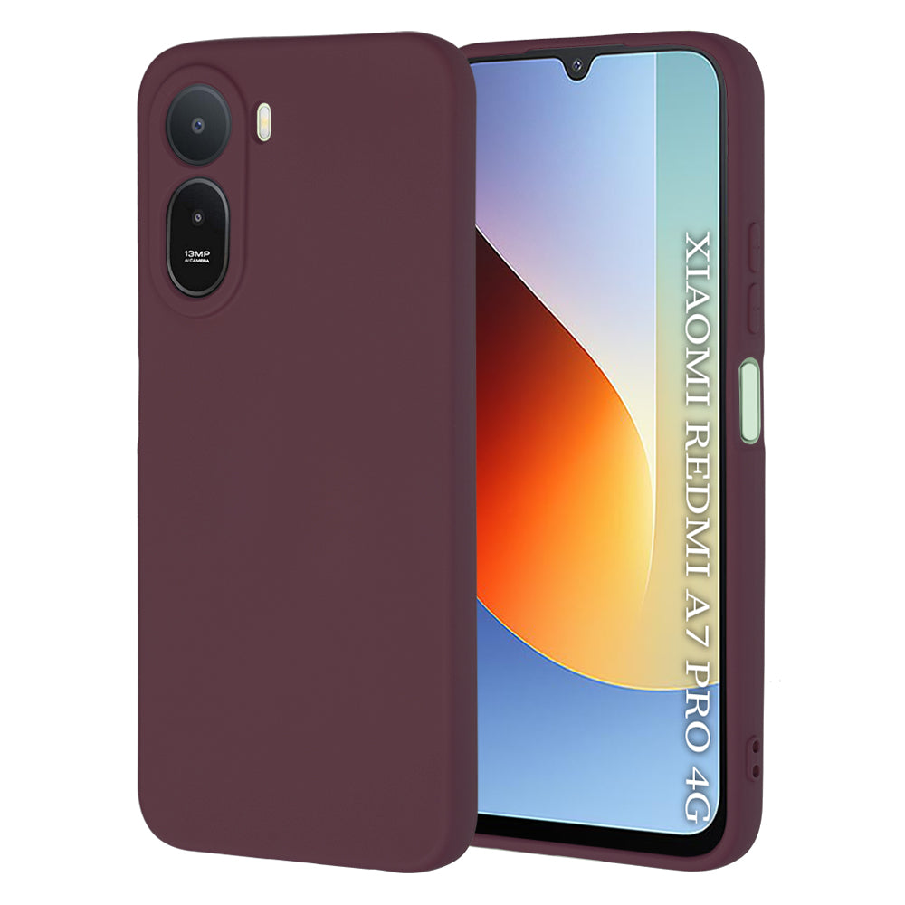 Capa para Xiaomi Redmi A7 Pro 4G, Techsuit, SoftFlex, Vinho