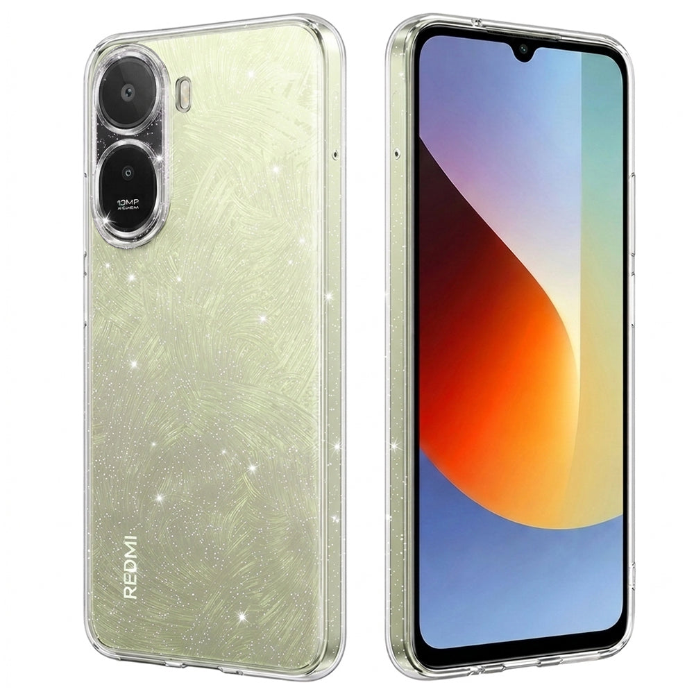 Capa para Xiaomi Redmi A7 Pro 4G, Techsuit, SparkleSkin, Transparente