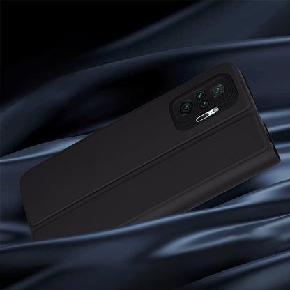 Capa para Xiaomi Redmi Note 10 Pro Max / Note 10 Pro, Techsuit, Magskin Book, Preta