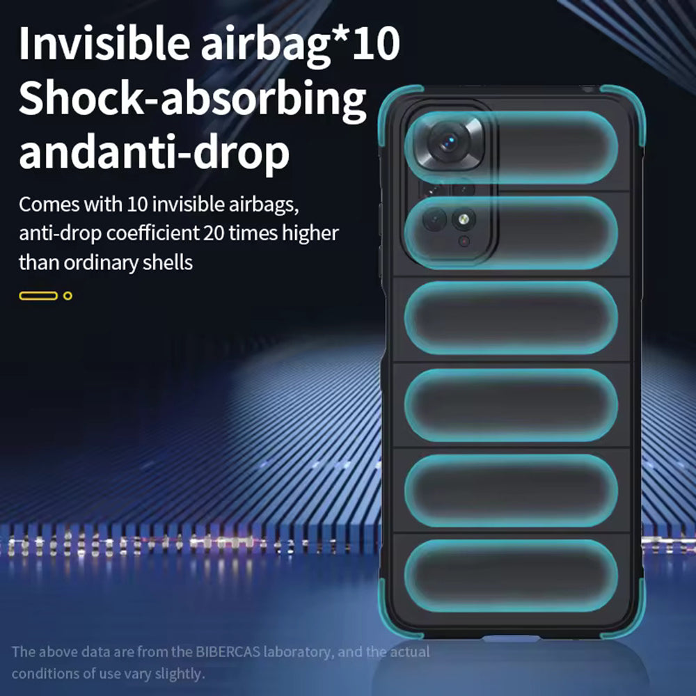 Capa para Xiaomi Redmi Note 11S / Note 11, Techsuit, Magic Shield, Preta