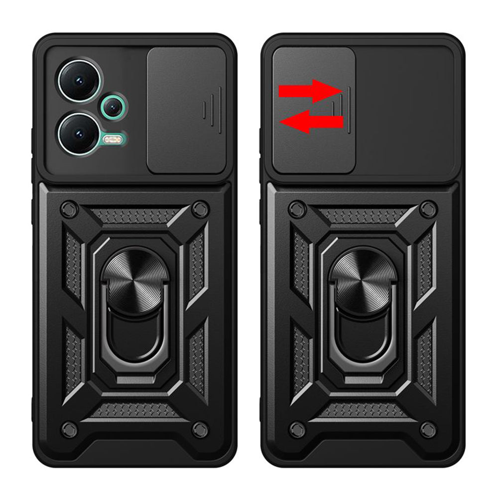 Capa para Xiaomi Redmi Note 12 Pro+, Techsuit, CamShield, Preta