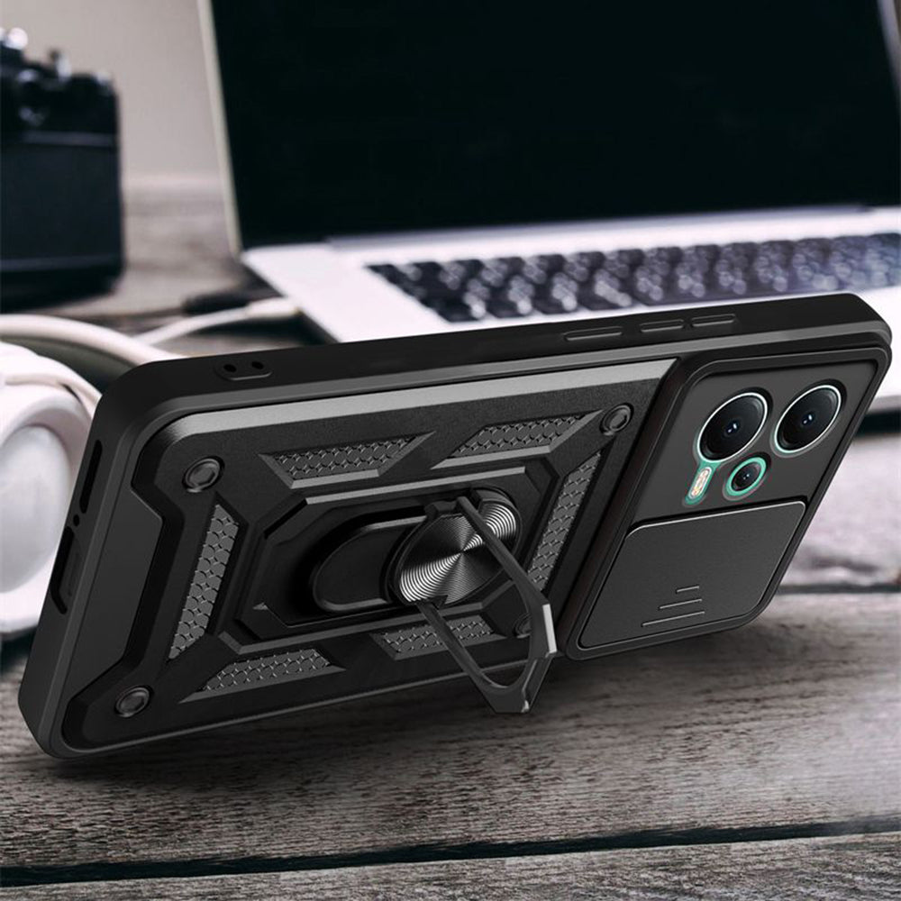 Capa para Xiaomi Redmi Note 12 Pro+, Techsuit, CamShield, Preta