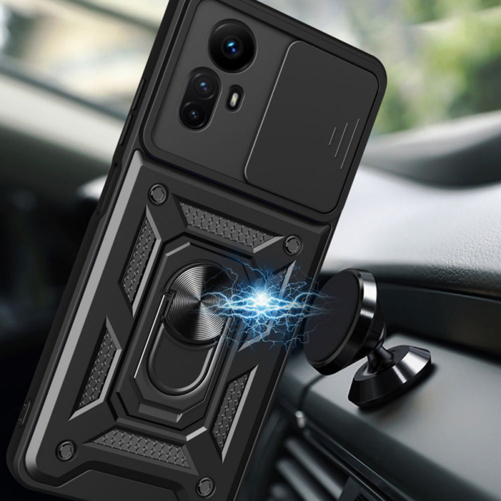 Capa para Xiaomi Redmi Note 12S, Techsuit, CamShield, Preta