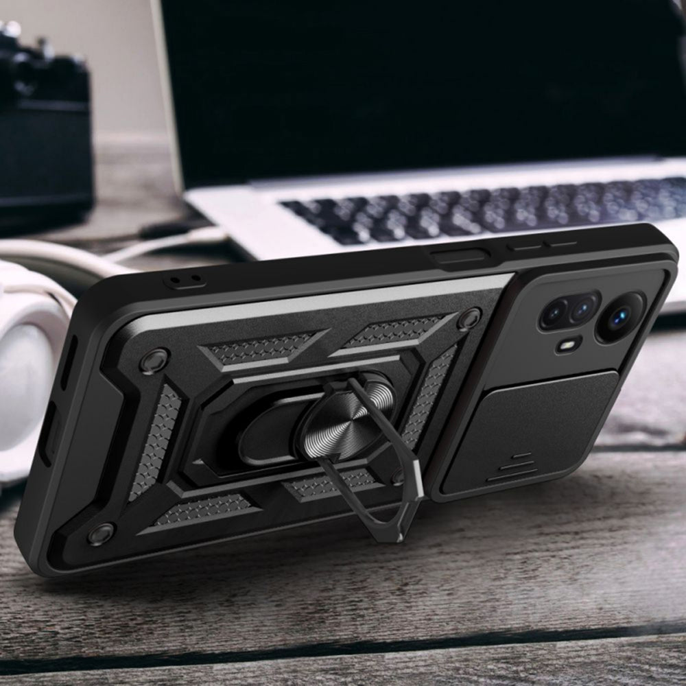 Capa para Xiaomi Redmi Note 12S, Techsuit, CamShield, Preta