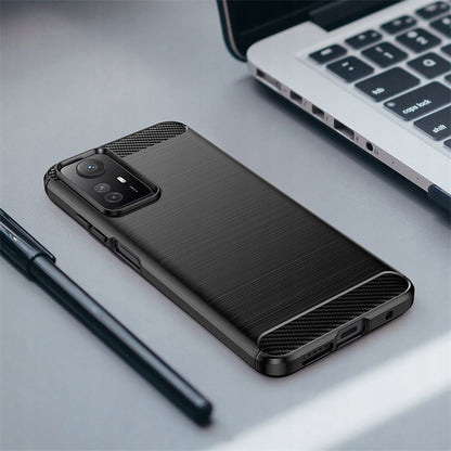 Capa para Xiaomi Redmi Note 12S, Techsuit, Carbono, Preta