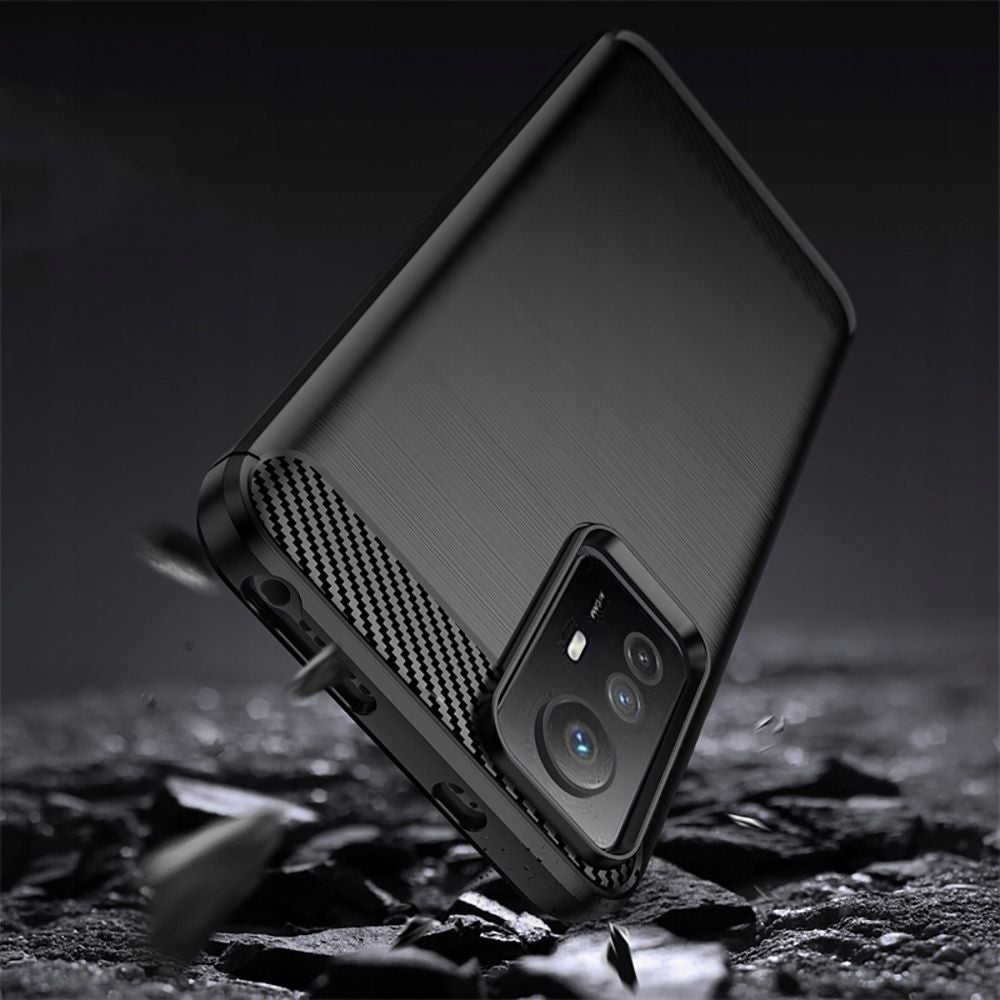 Capa para Xiaomi Redmi Note 12S, Techsuit, Carbono, Preta