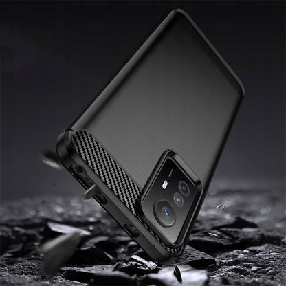 Capa para Xiaomi Redmi Note 12S, Techsuit, Carbono, Preta