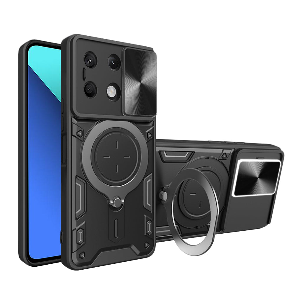 Capa para Xiaomi Redmi Note 13 4G, Techsuit, CamGuard Pro, Preta