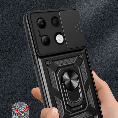 Capa para Xiaomi Redmi Note 13 4G, Techsuit, CamShield, Preta