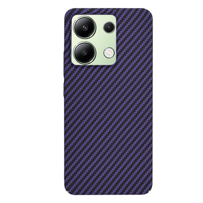 Capa para Xiaomi Redmi Note 13 4G, Techsuit, Carbonite FiberShell, Roxo
