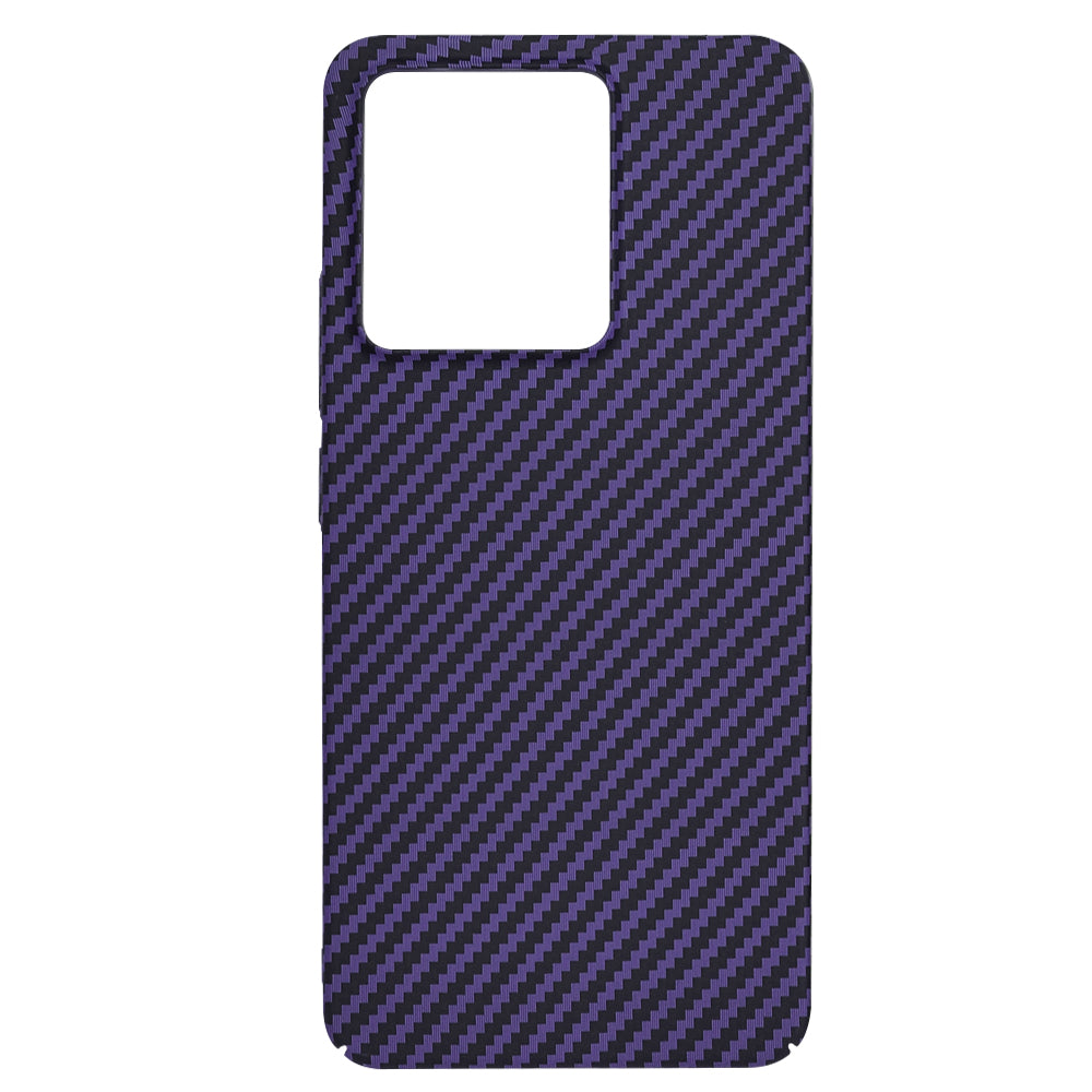 Capa para Xiaomi Redmi Note 13 4G, Techsuit, Carbonite FiberShell, Roxo