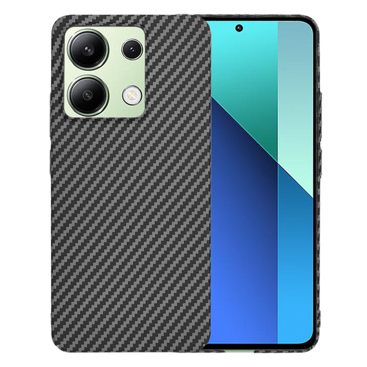 Capa para Xiaomi Redmi Note 13 4G, Techsuit, Carbonite FiberShell, Preta