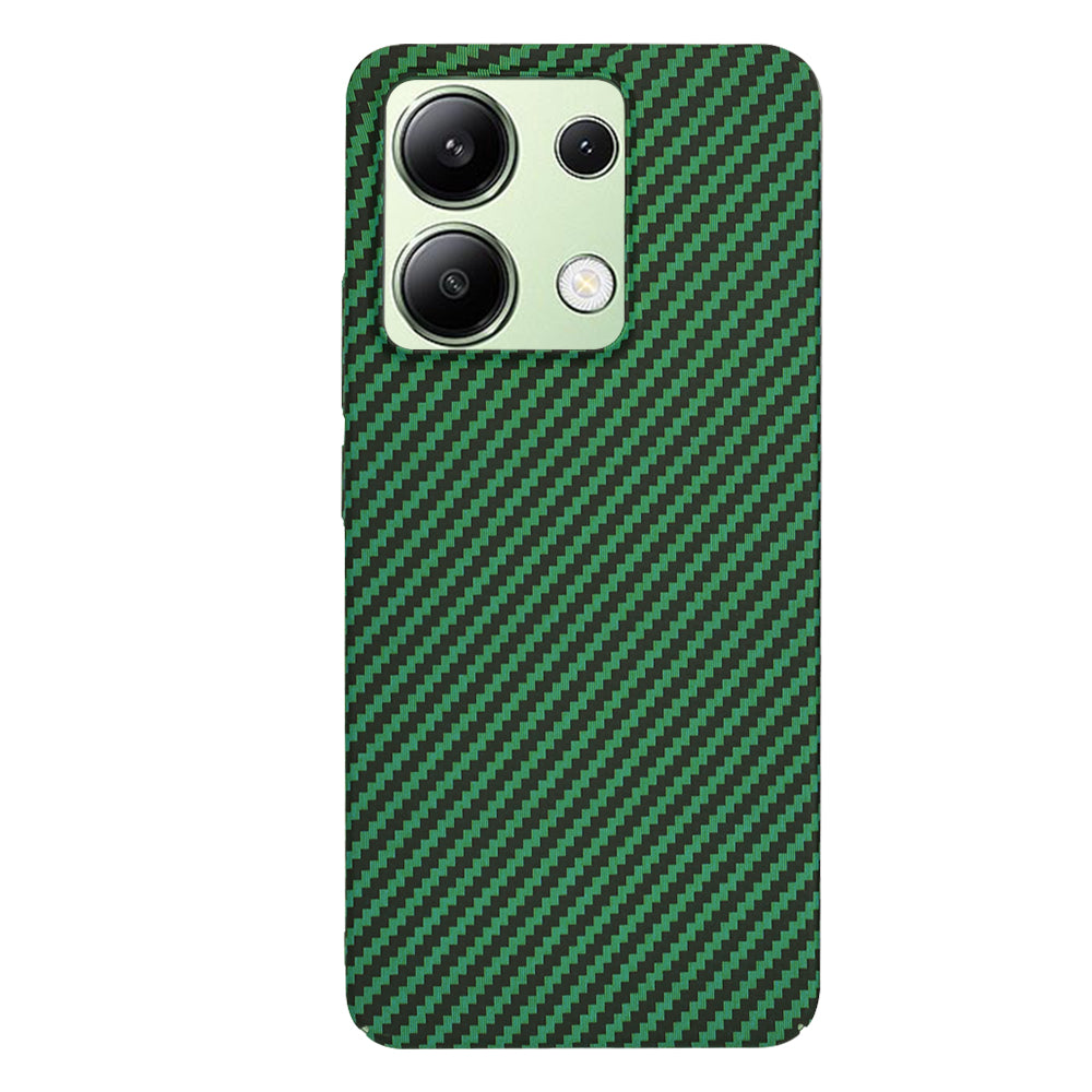 Capa para Xiaomi Redmi Note 13 4G, Techsuit, Carbonite FiberShell, Verde
