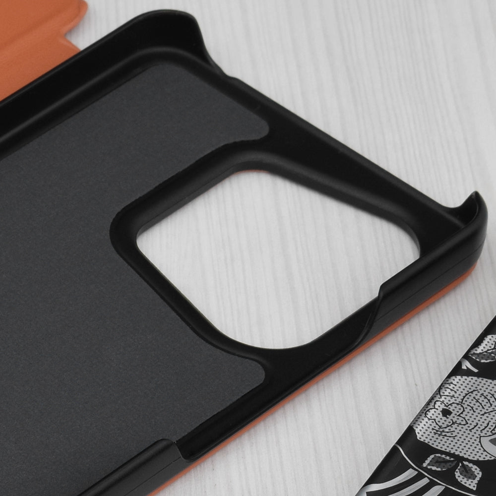 Capa para Xiaomi Redmi Note 13 4G, Techsuit, eFold, Laranja