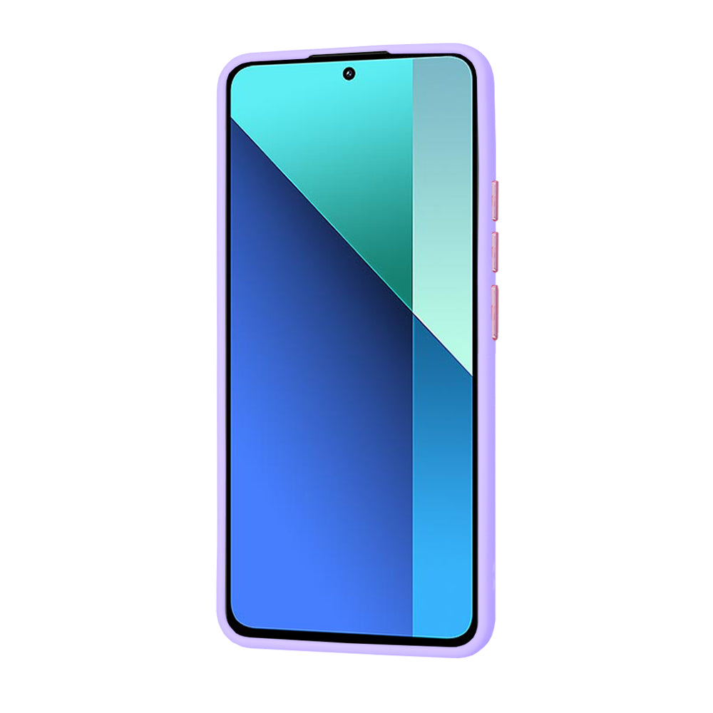 Capa para Xiaomi Redmi Note 13 4G, Techsuit, HaloFrost, Roxo Claro